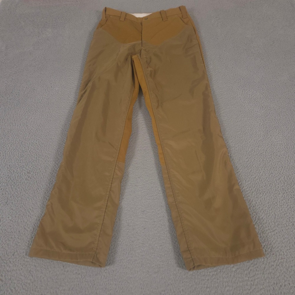 Gamehide Pants Mens 34x36 Brown Brush Buster II Reinforced Front Straight Leg